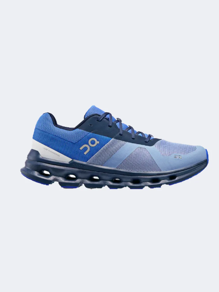 On Cloudrunner 4 Men Running Shoes Blue/Multicolor