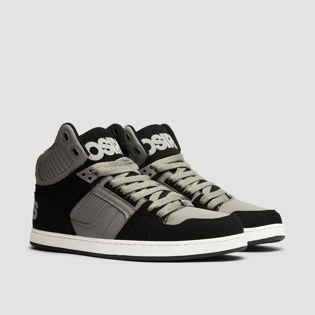 Osiris NYC 83 CLK High Top Shoes - Black/Grey/White