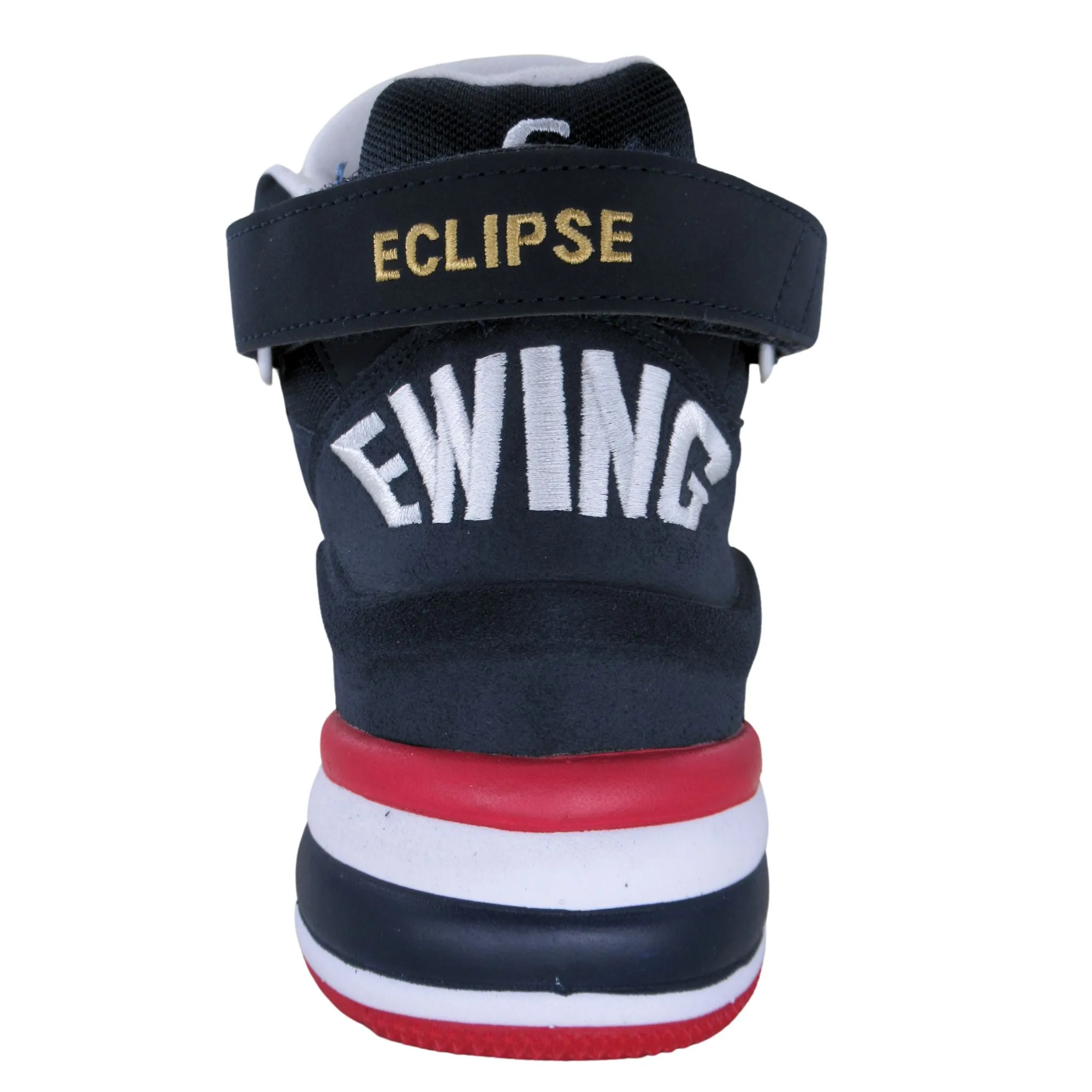 Patrick Ewing Athletics Men's 1BM02472-422 Eclipse Basketball Shoes Navy Red White