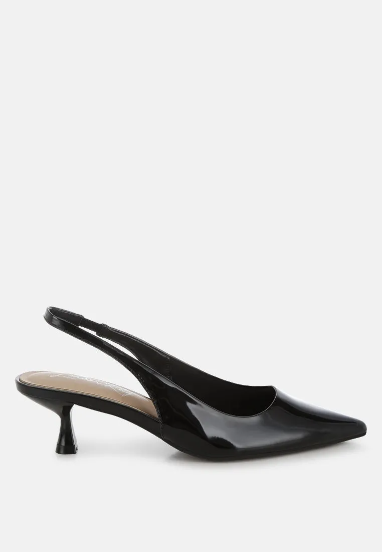 Pentas Kitten Heel Slingback