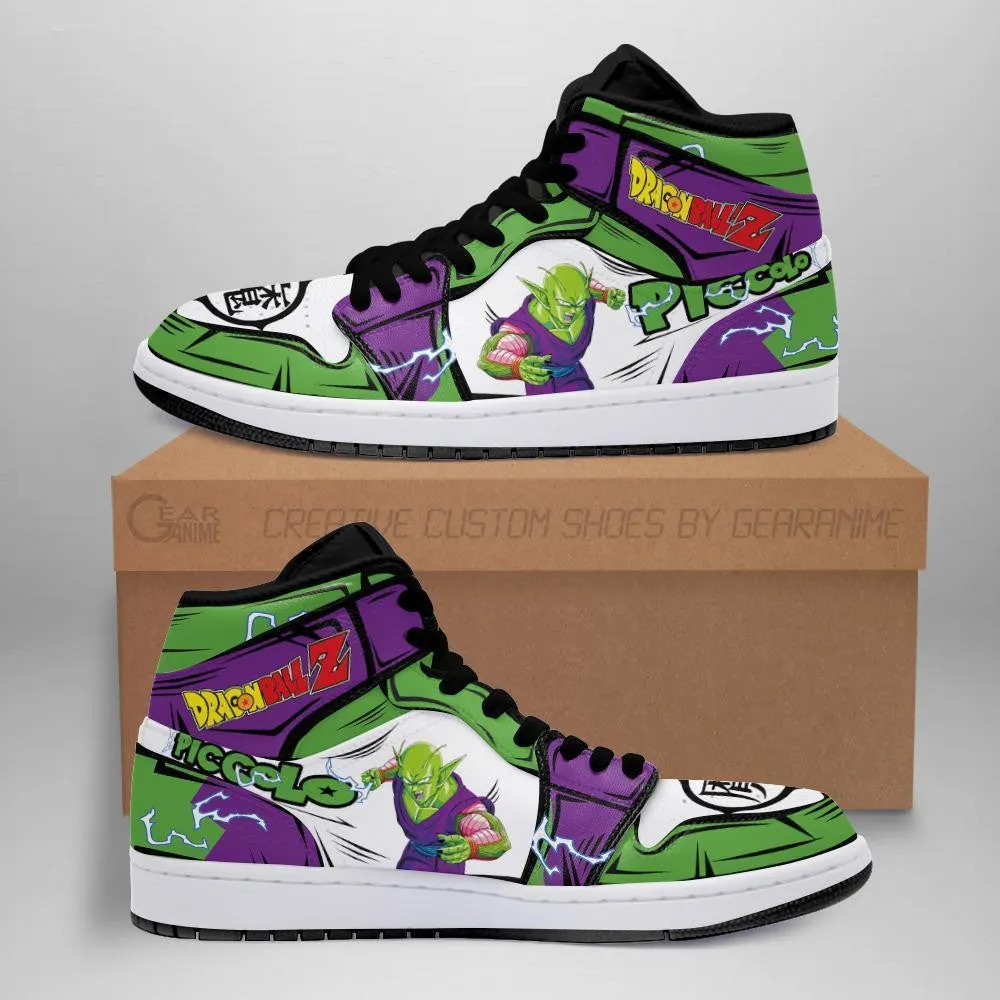 Piccolo Sneakers Custom Anime Dragon Ball Shoes