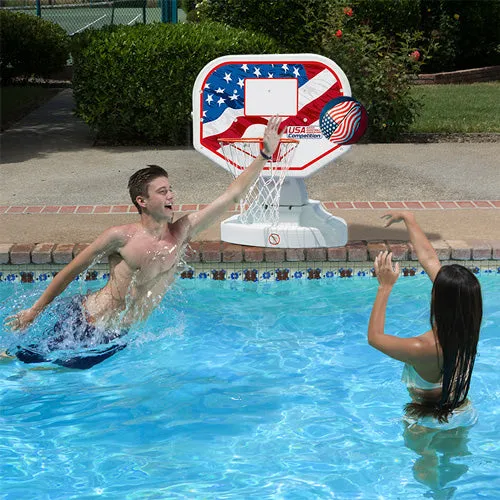 Poolmaster USA Competition Poolside Basketball Game 72830