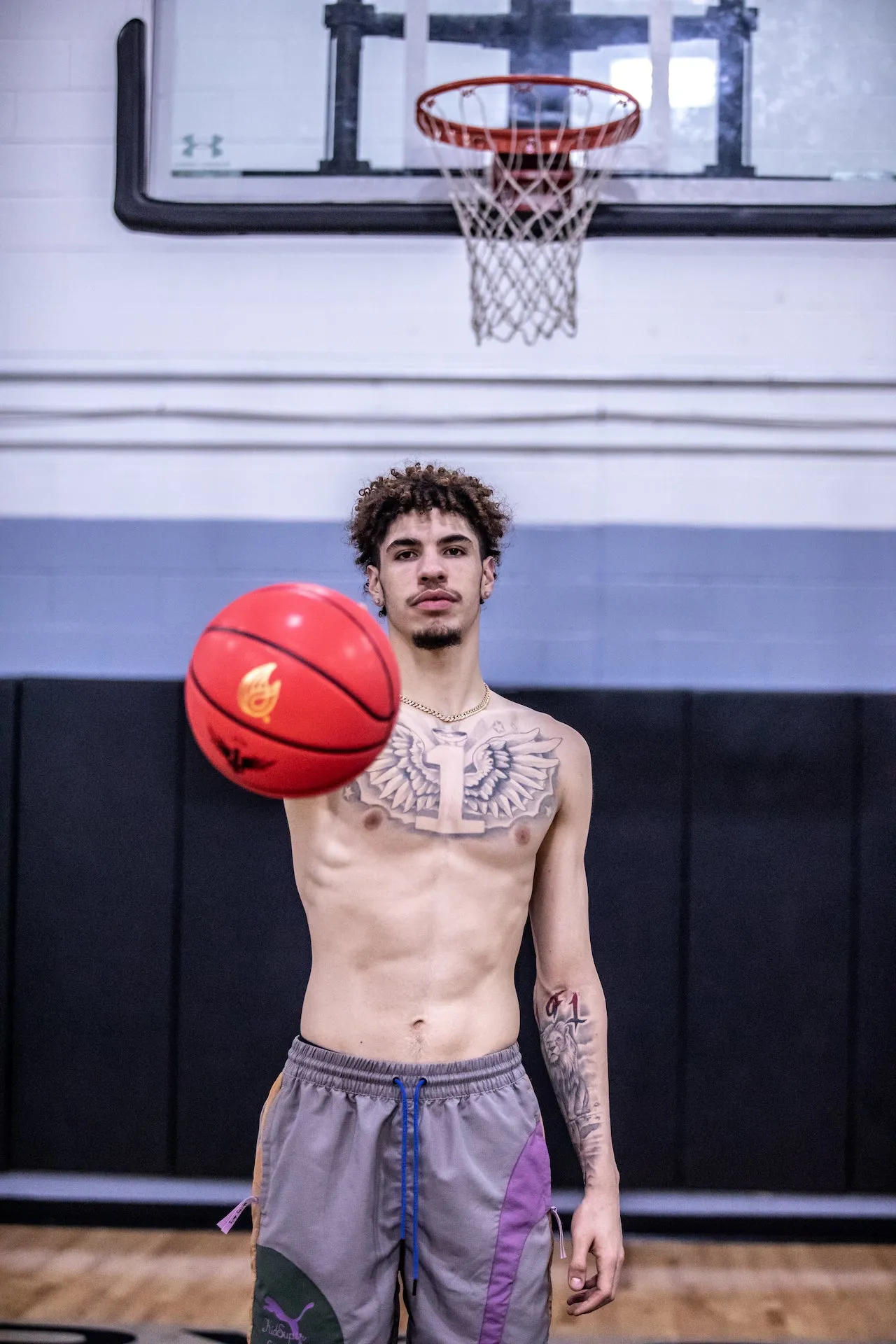 POWERHANDZ LaMelo "BE YOU" 1Ball Collection Basketball |  Burner Red Edition- 50% off  (Discount Code: POWER50)