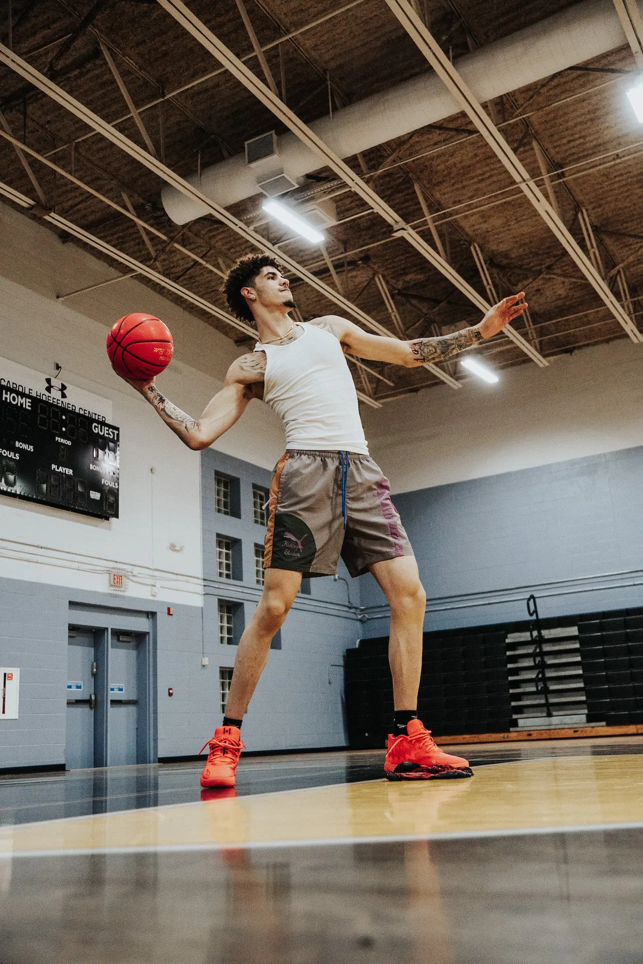 POWERHANDZ LaMelo "BE YOU" 1Ball Collection Basketball |  Burner Red Edition- 50% off  (Discount Code: POWER50)