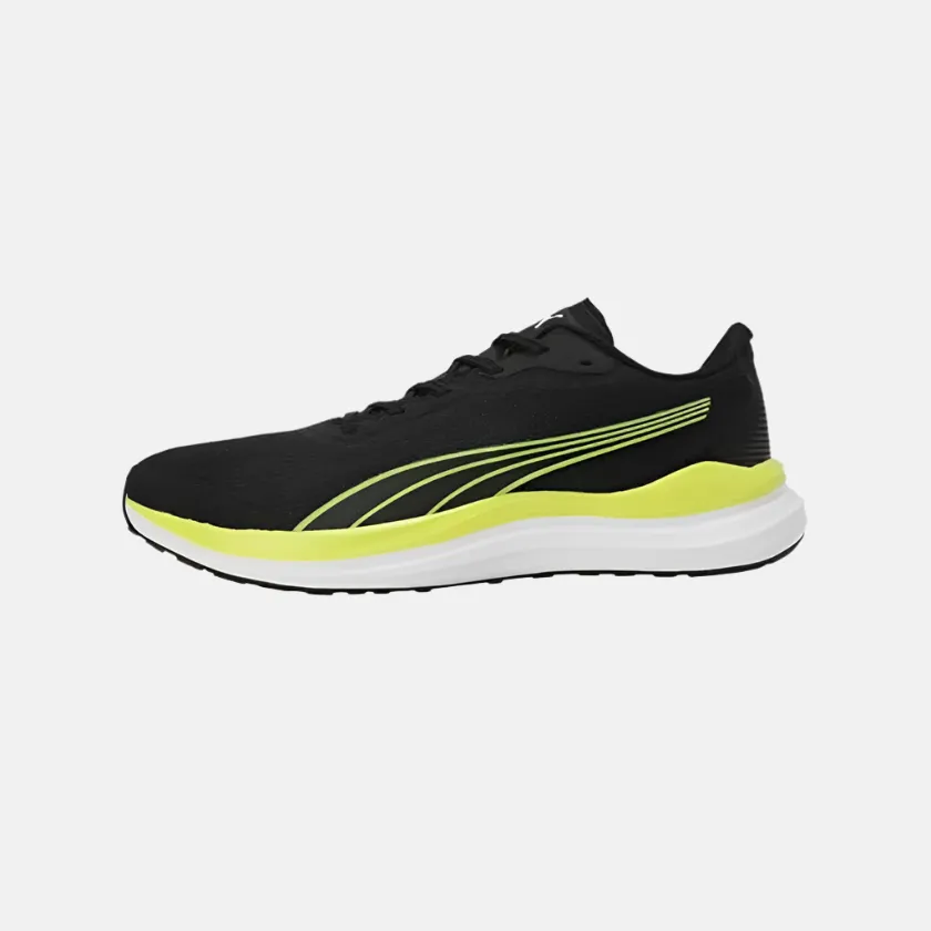 Puma Lite FlexPunt Men's Running Shoes -Lime pow/White/Black