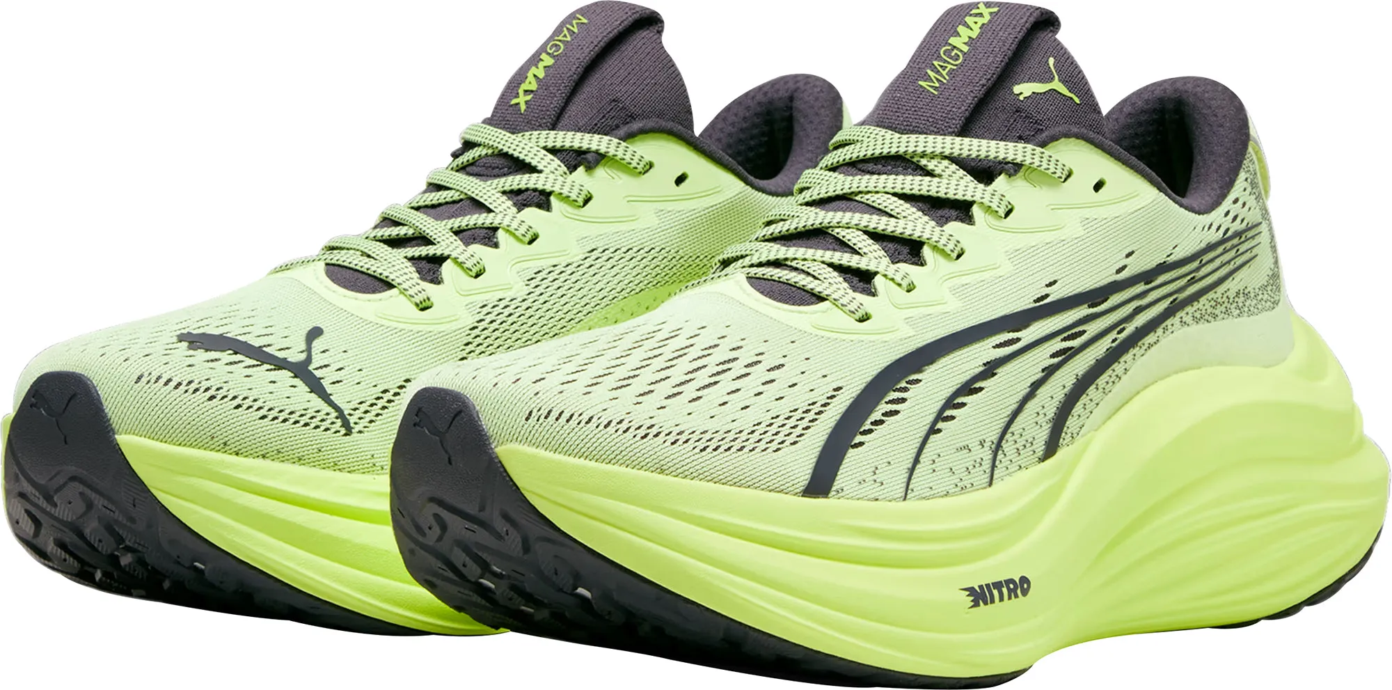 Puma MagMax Nitro Mens Running Shoes - Green