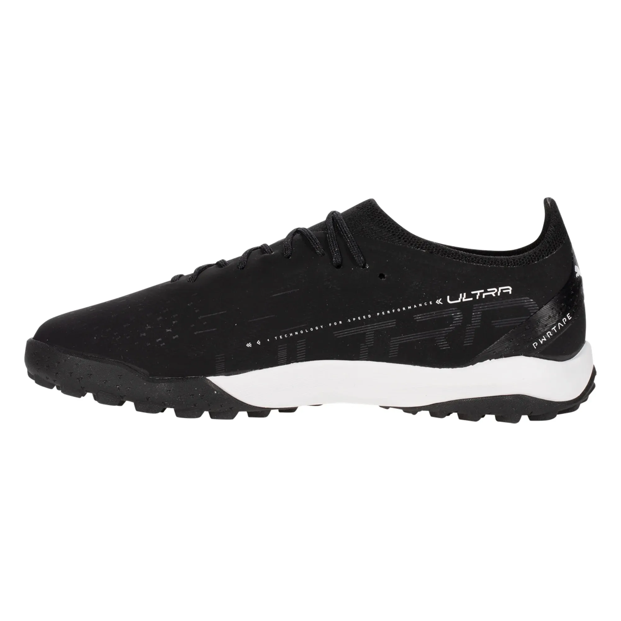 Puma Ultra Ultimate Cage Turf Soccer Cleats - Black/White