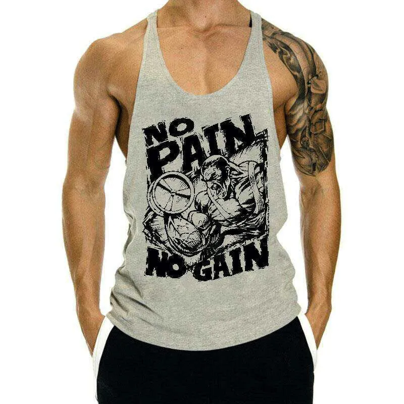 Qreatrz No Pain Fitness Tank top