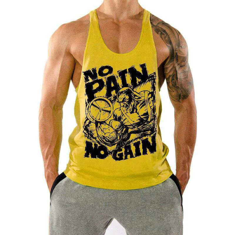 Qreatrz No Pain Fitness Tank top