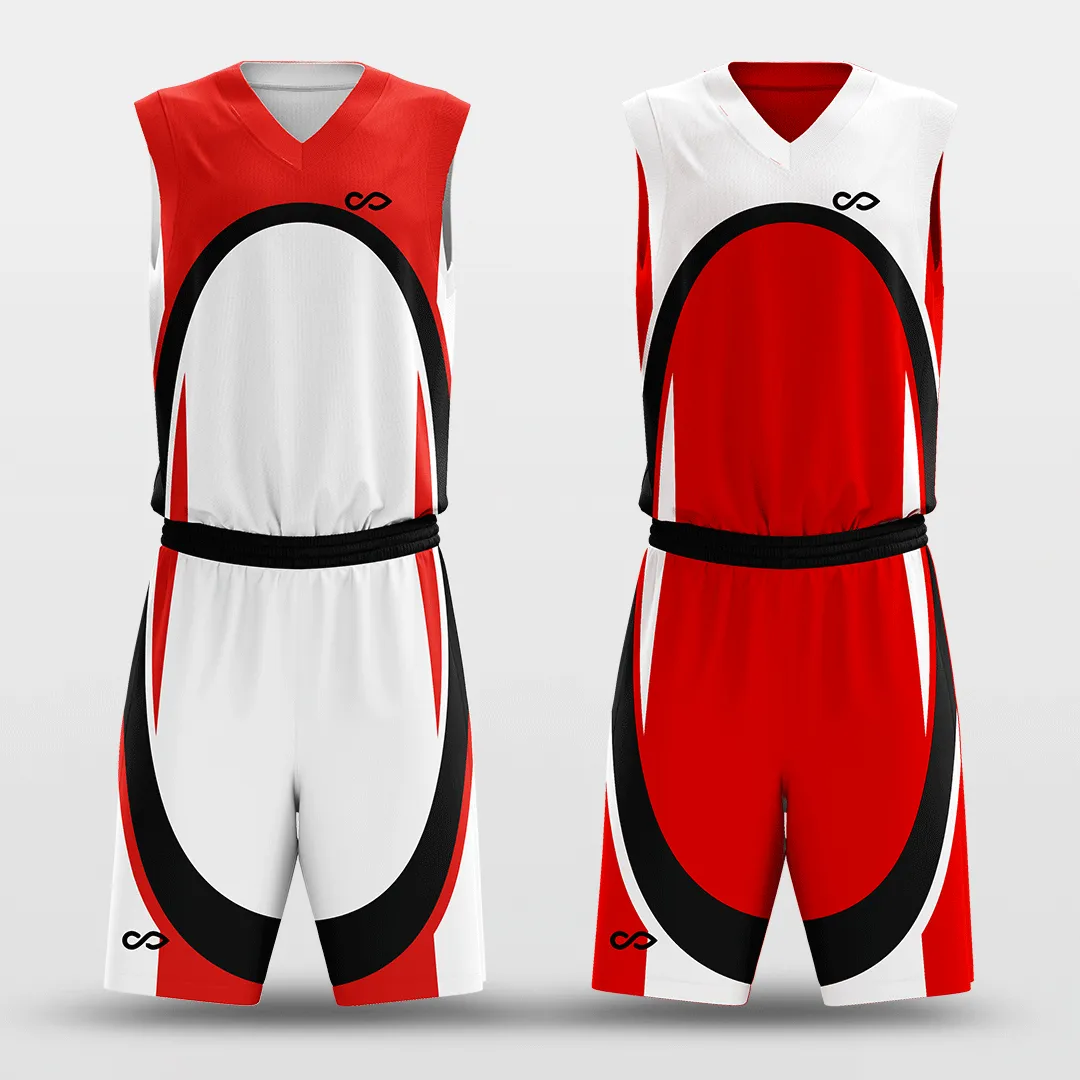 Racing Games - Customized Reversible Sublimated Basketball Set