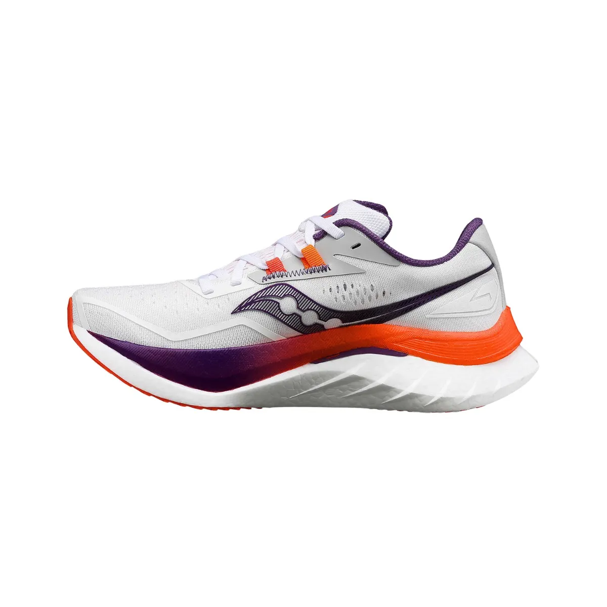 Saucony Endorphin Speed 4 White Purple SS24 Women's Shoes