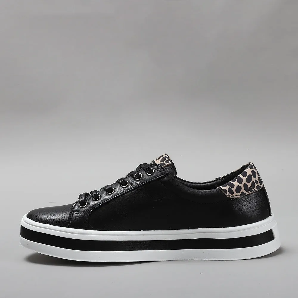 Savis - Black/Leopard