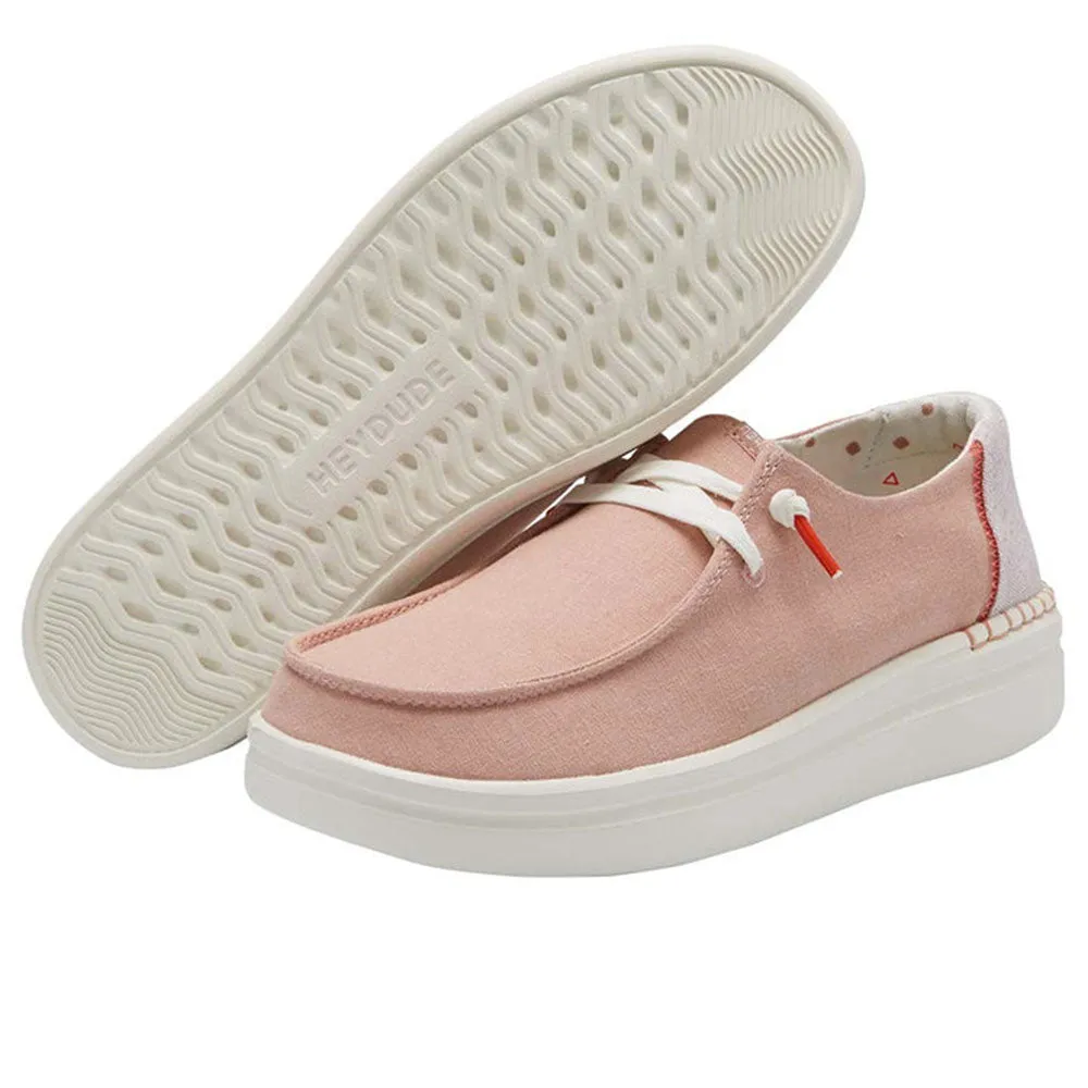 Scarpe Donna HEY DUDE linea Wendy Rise Colore Rose