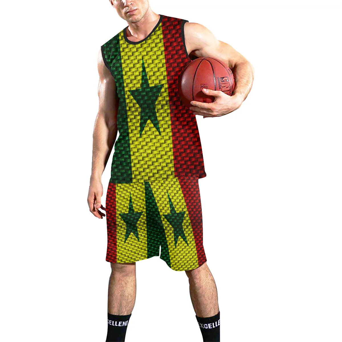 SENEGAL FLAG Basketball Uniform