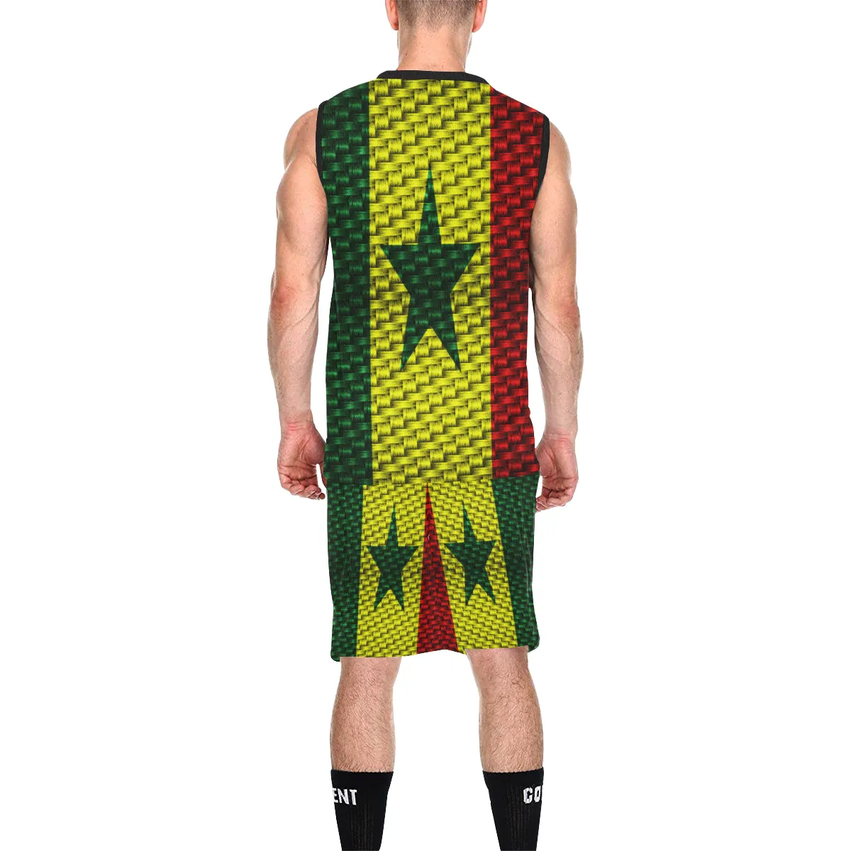 SENEGAL FLAG Basketball Uniform