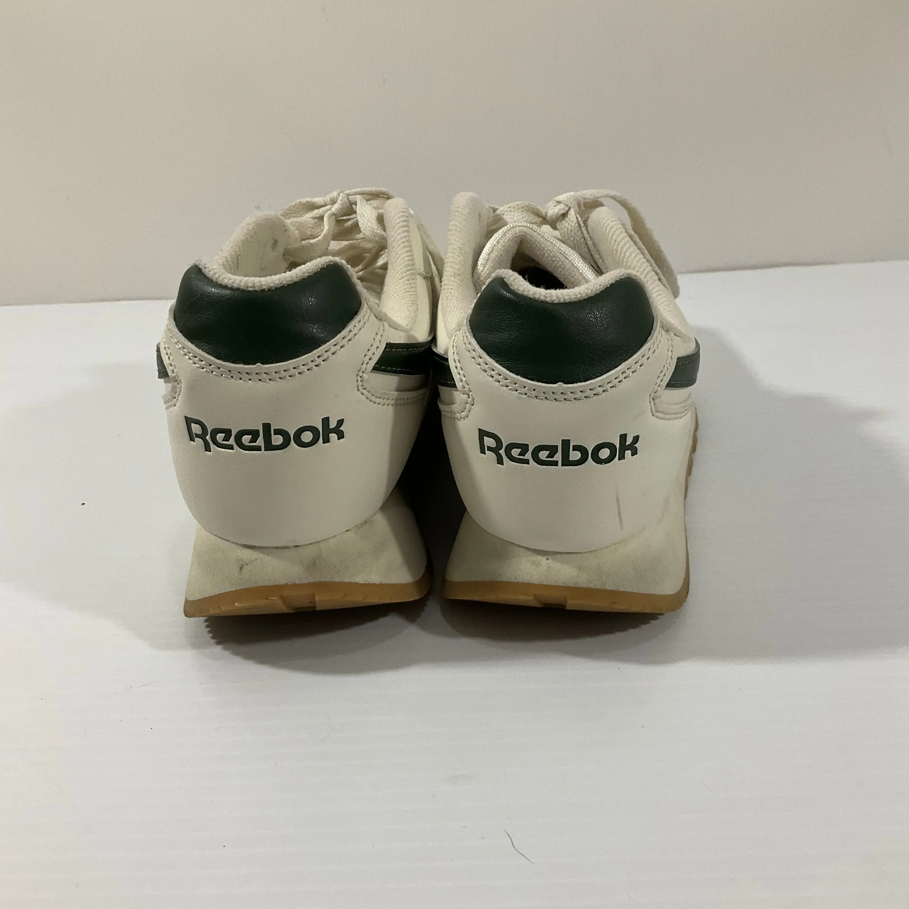 Shoes Sneakers Platform By Reebok In Green & White, Size: 7