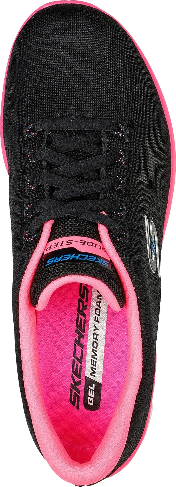 Skechers Glide Step Flex Womens Training Shoes - Black