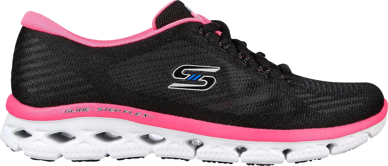 Skechers Glide Step Flex Womens Training Shoes - Black