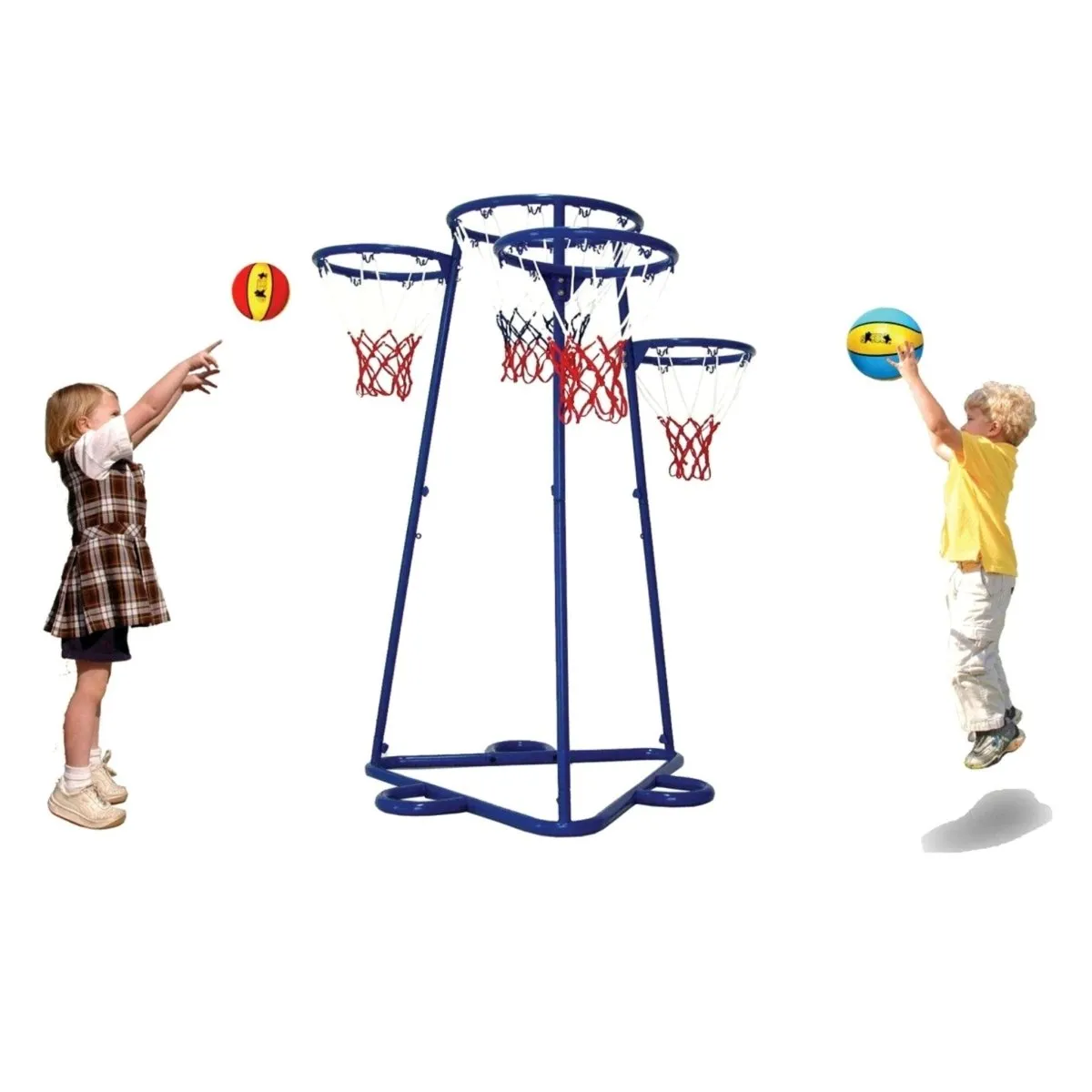 SkoolPlus Basketball Trainer - 4 Ring