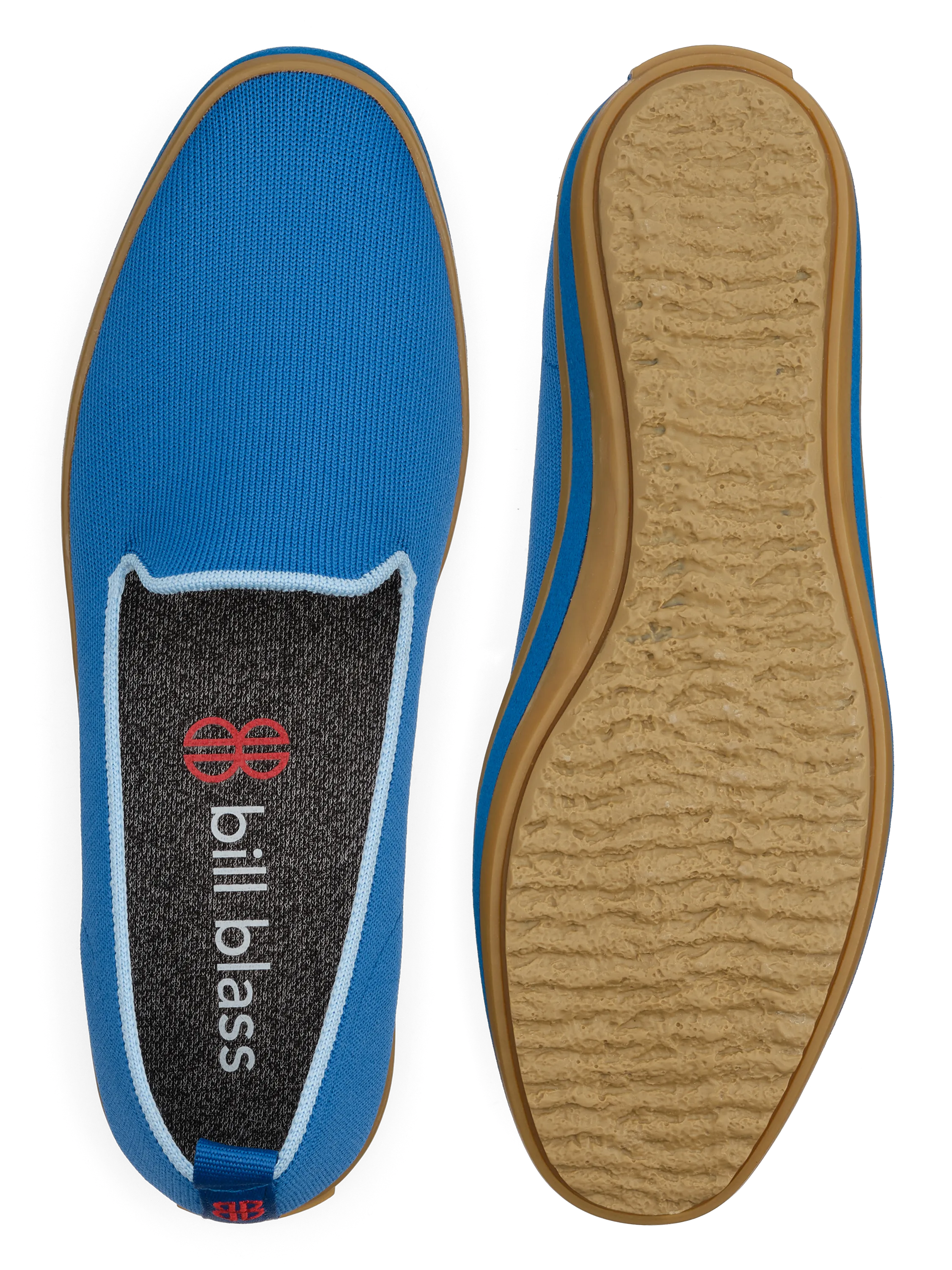 Sutton Knit Slip On - Sea Blue