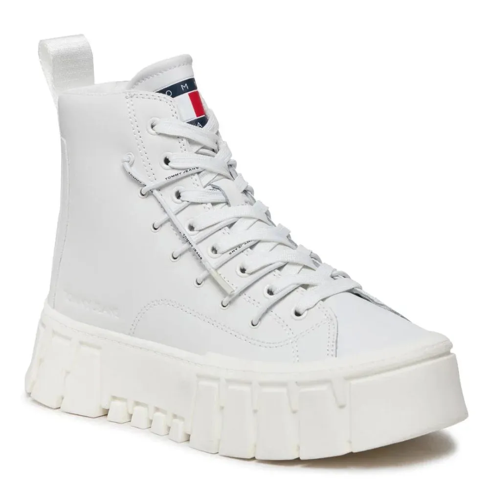 Tommy Hilfiger TJW Platform MC EN0EN02498-OFFWHT