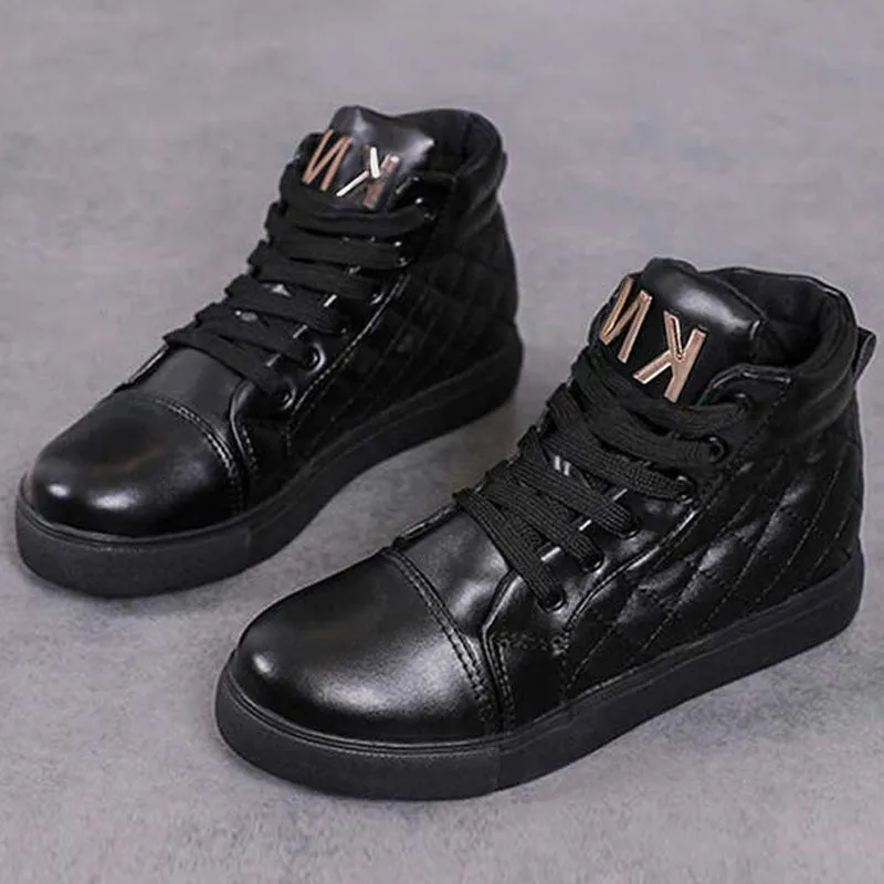 Trendy high top sneakers for women