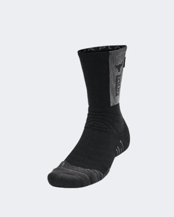 Under Armour Playmaker Project Rock Men Training Sock Black 1362566-004