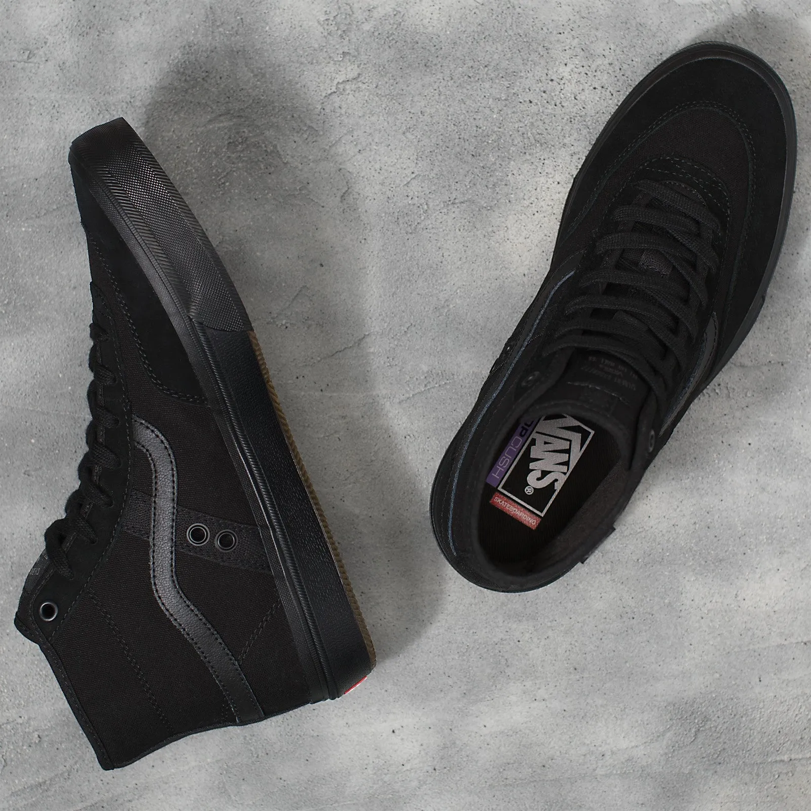 Vans Gilbert Crockett High Skateboard Shoe - Black