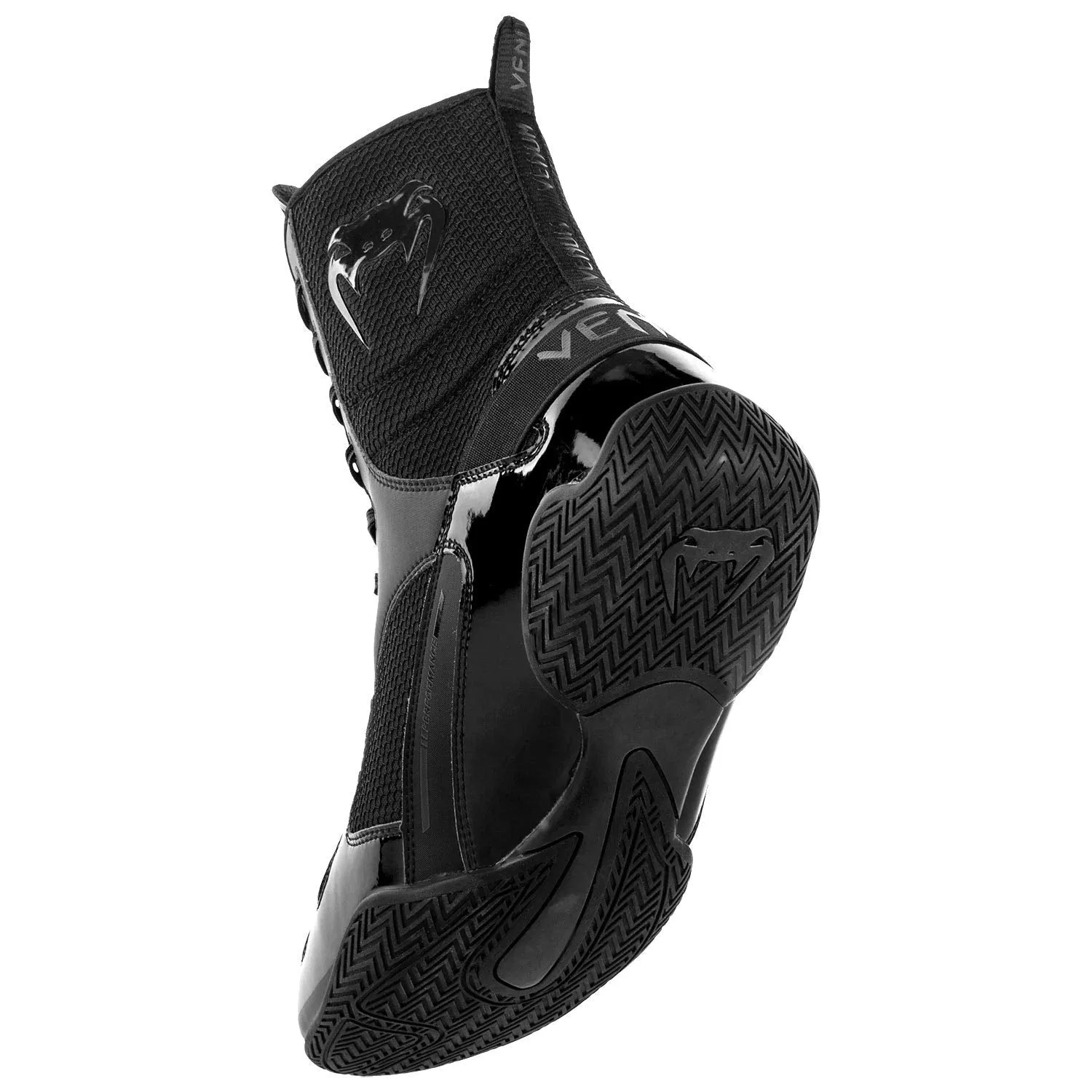 Venum Elite Boxing Shoes - Black