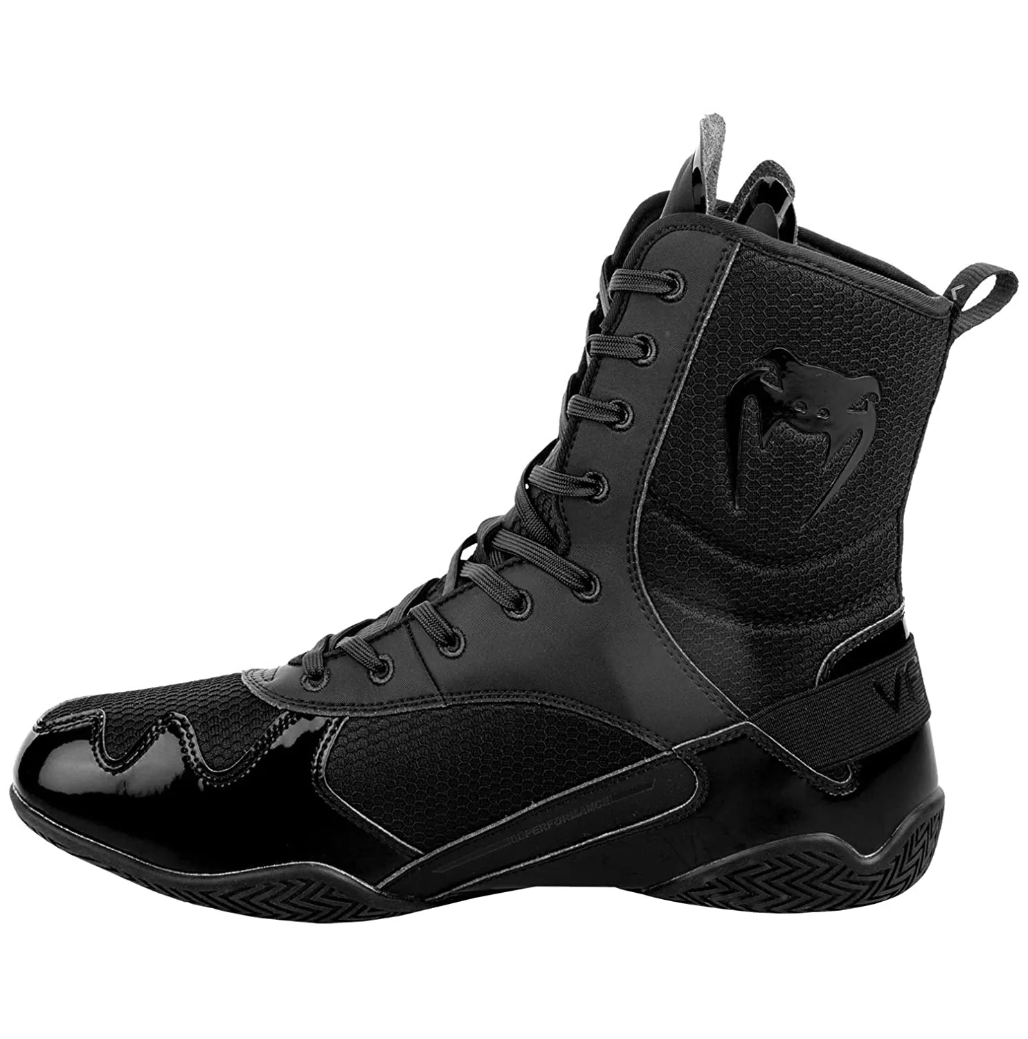 Venum Elite Boxing Shoes - Black