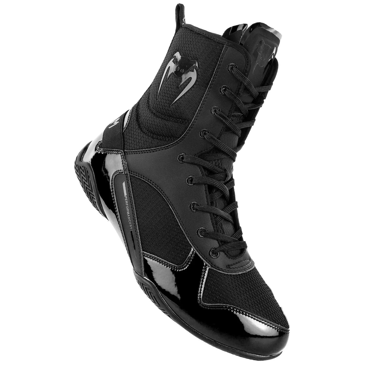 Venum Elite Boxing Shoes - Black