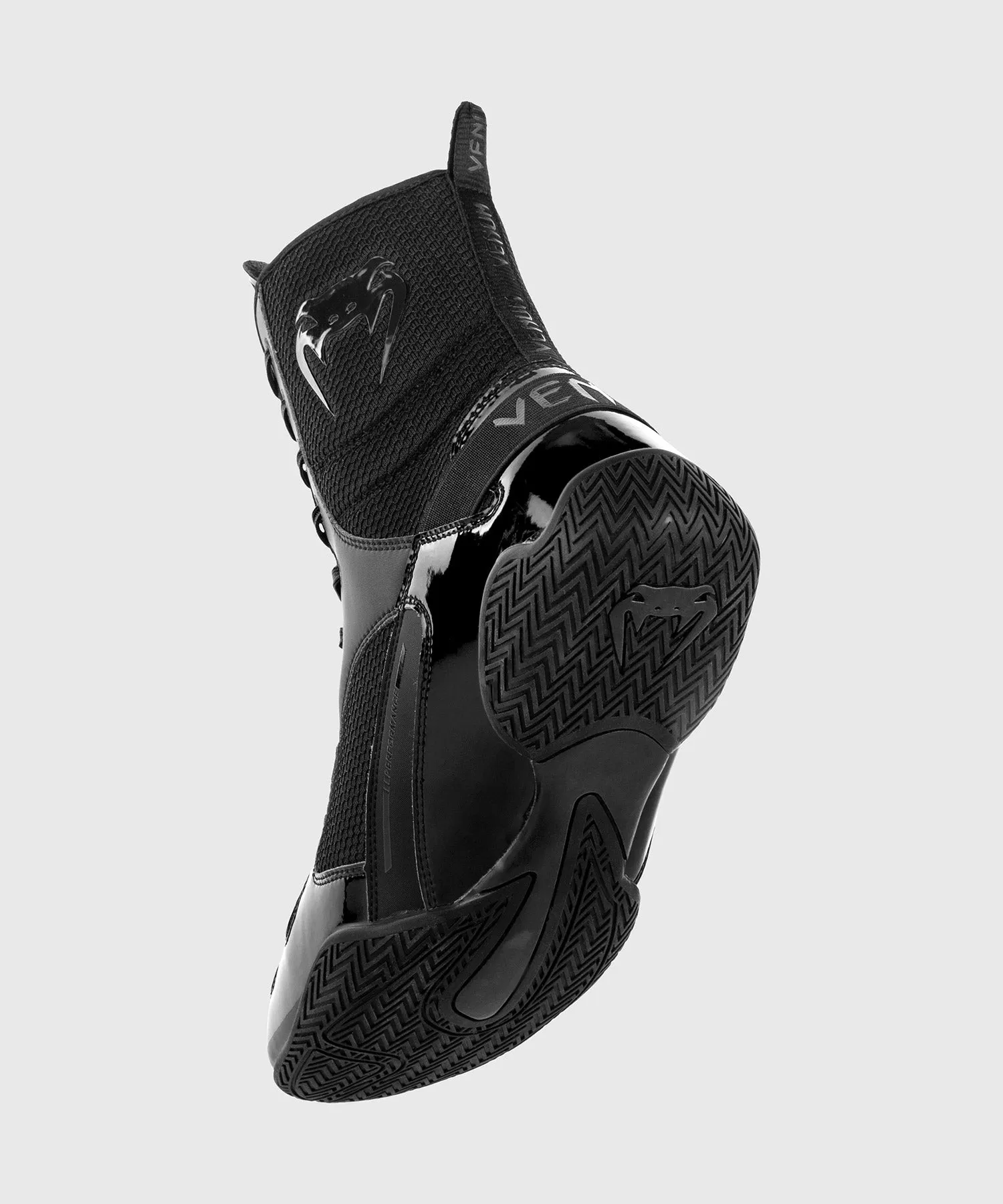 Venum Elite Boxing Shoes - Black/Black