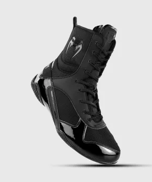 Venum Elite Boxing Shoes - Black/Black