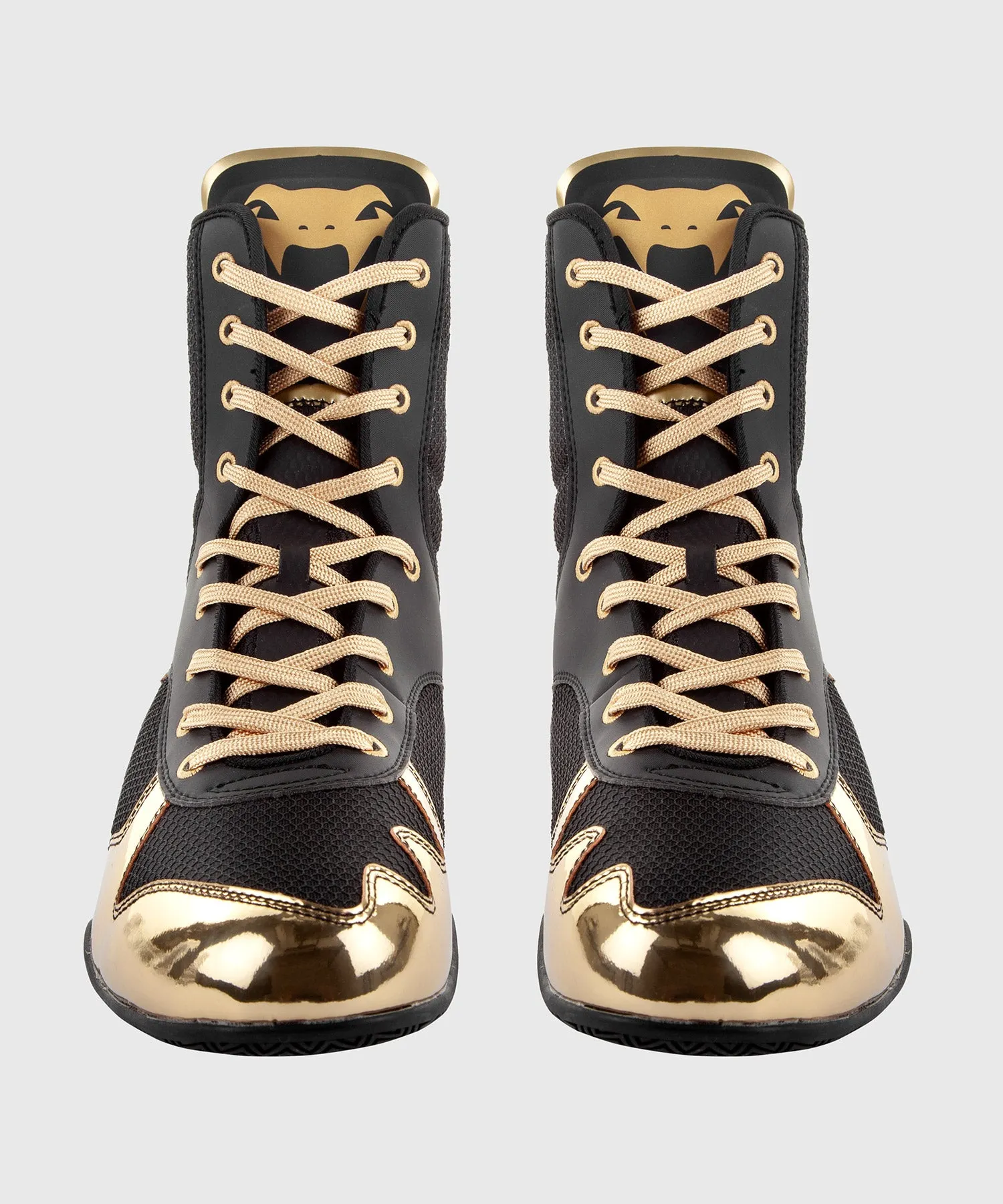 Venum Elite Boxing Shoes - Black/Gold