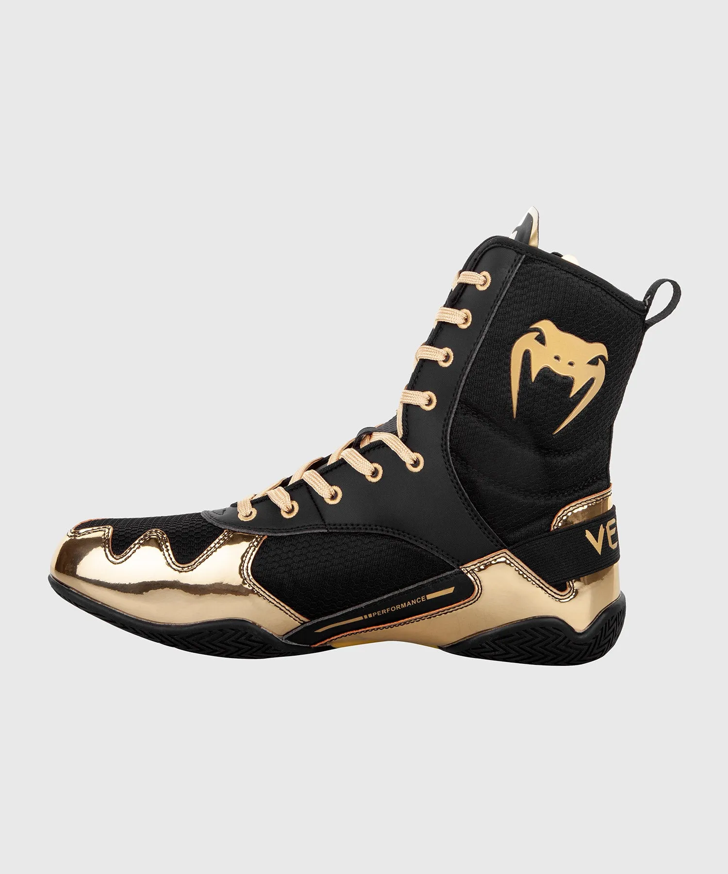 Venum Elite Boxing Shoes - Black/Gold