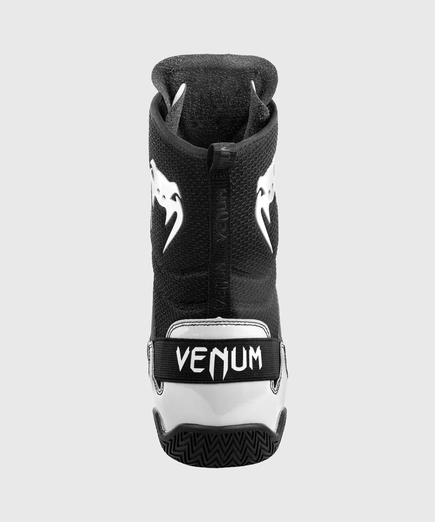 Venum Elite Boxing Shoes - Black/White