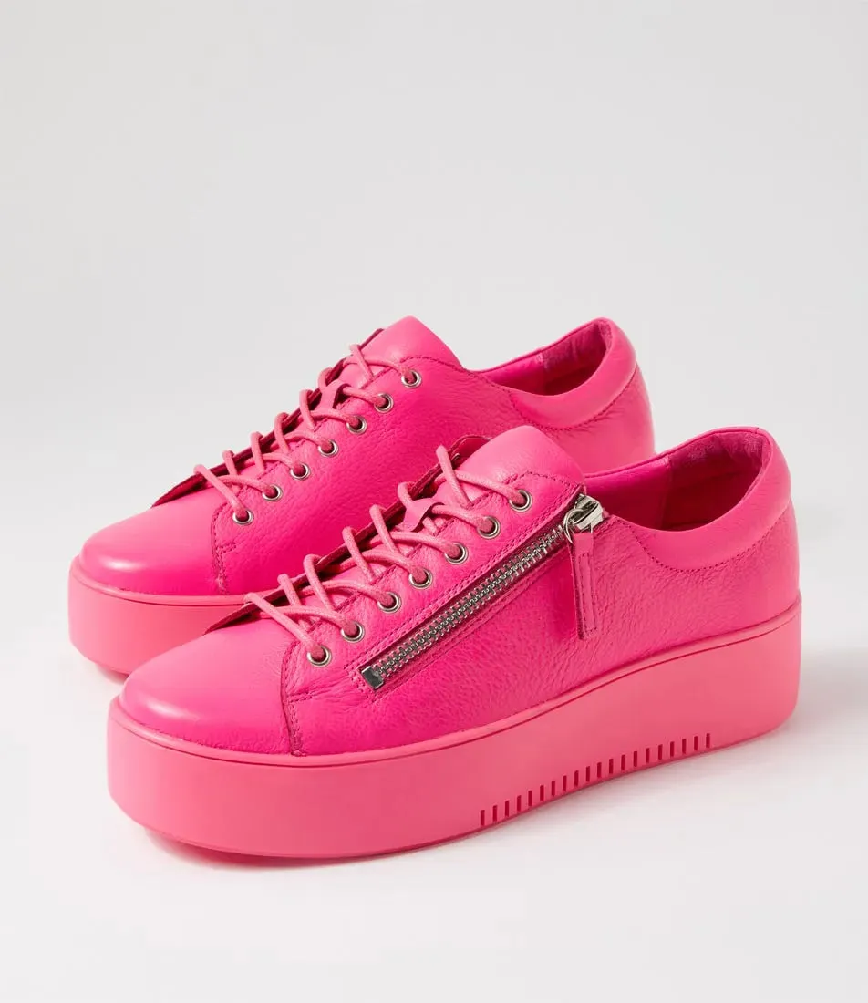 Wolfie (Hot Pink-Hot Pink Leather)