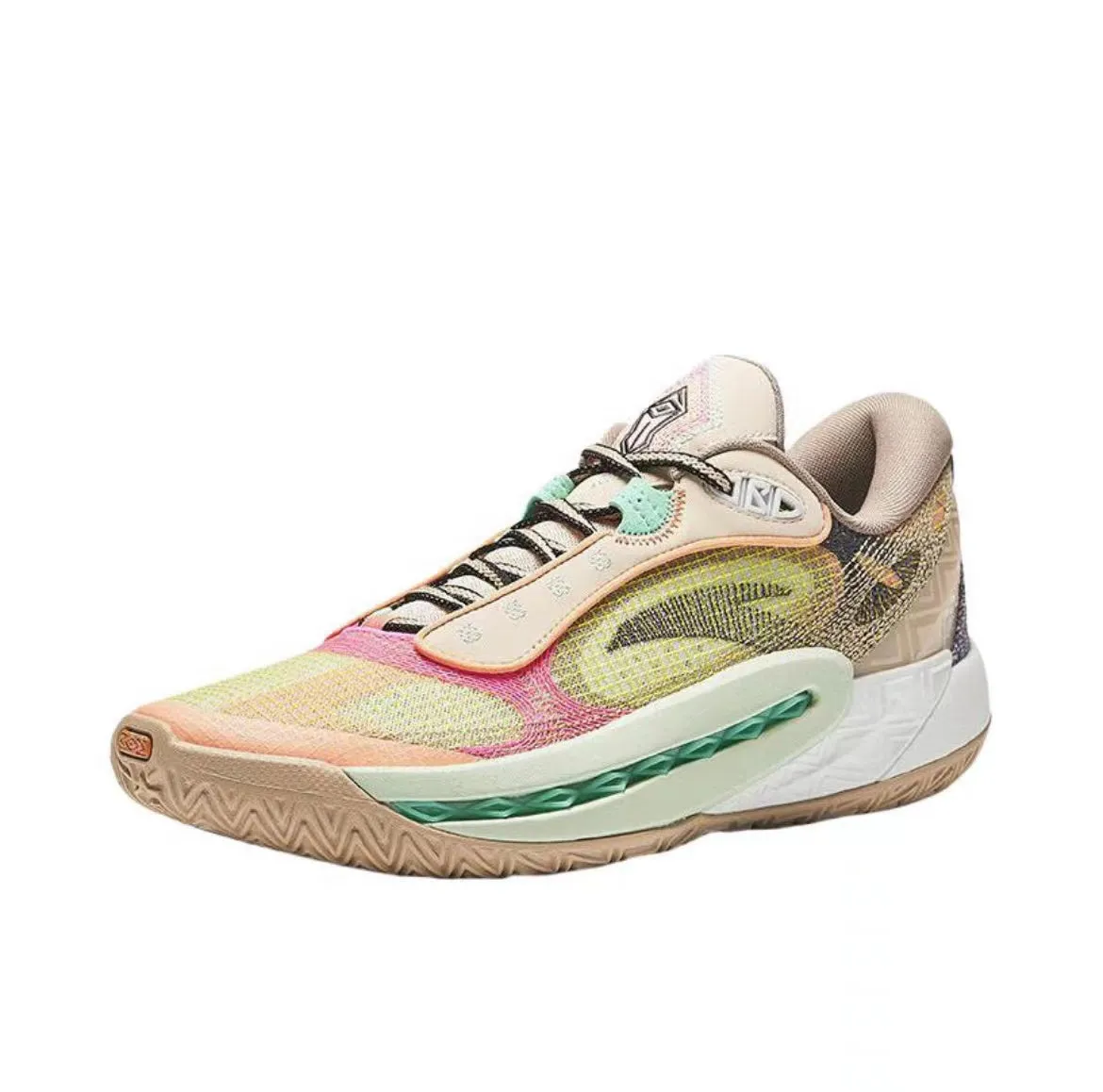 (Women & Men）Anta Shock Wave 6 - Yellow/Brown/Pink