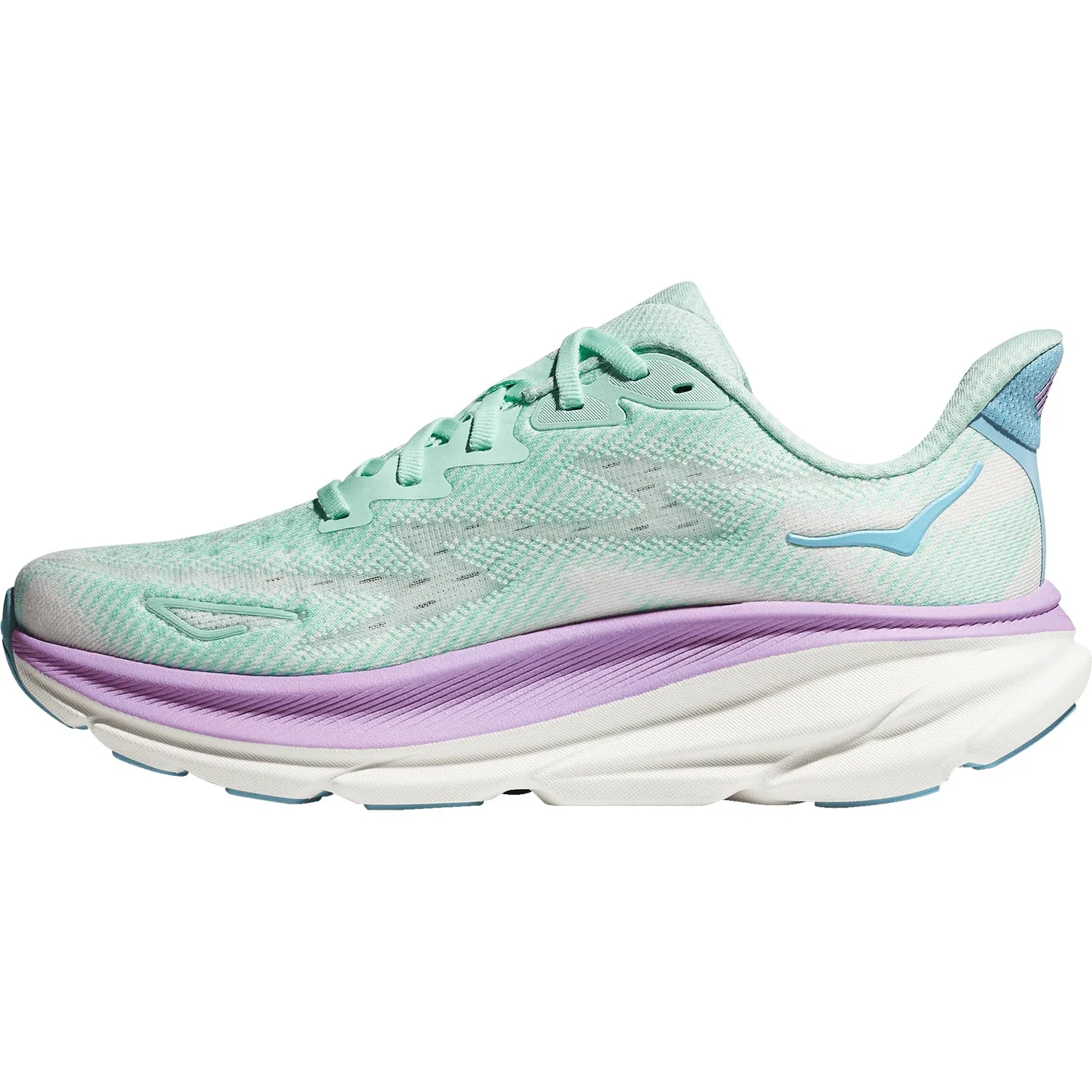 Women's Hoka Clifton 9 Sunlit Ocean/Lilac Mist Mesh