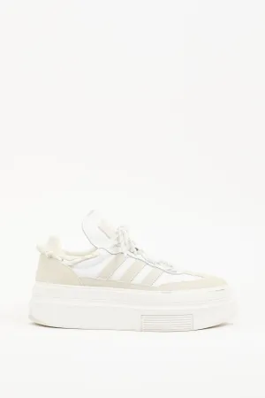 X Ivy Park White Leather Super Sleek 72 Sneaker